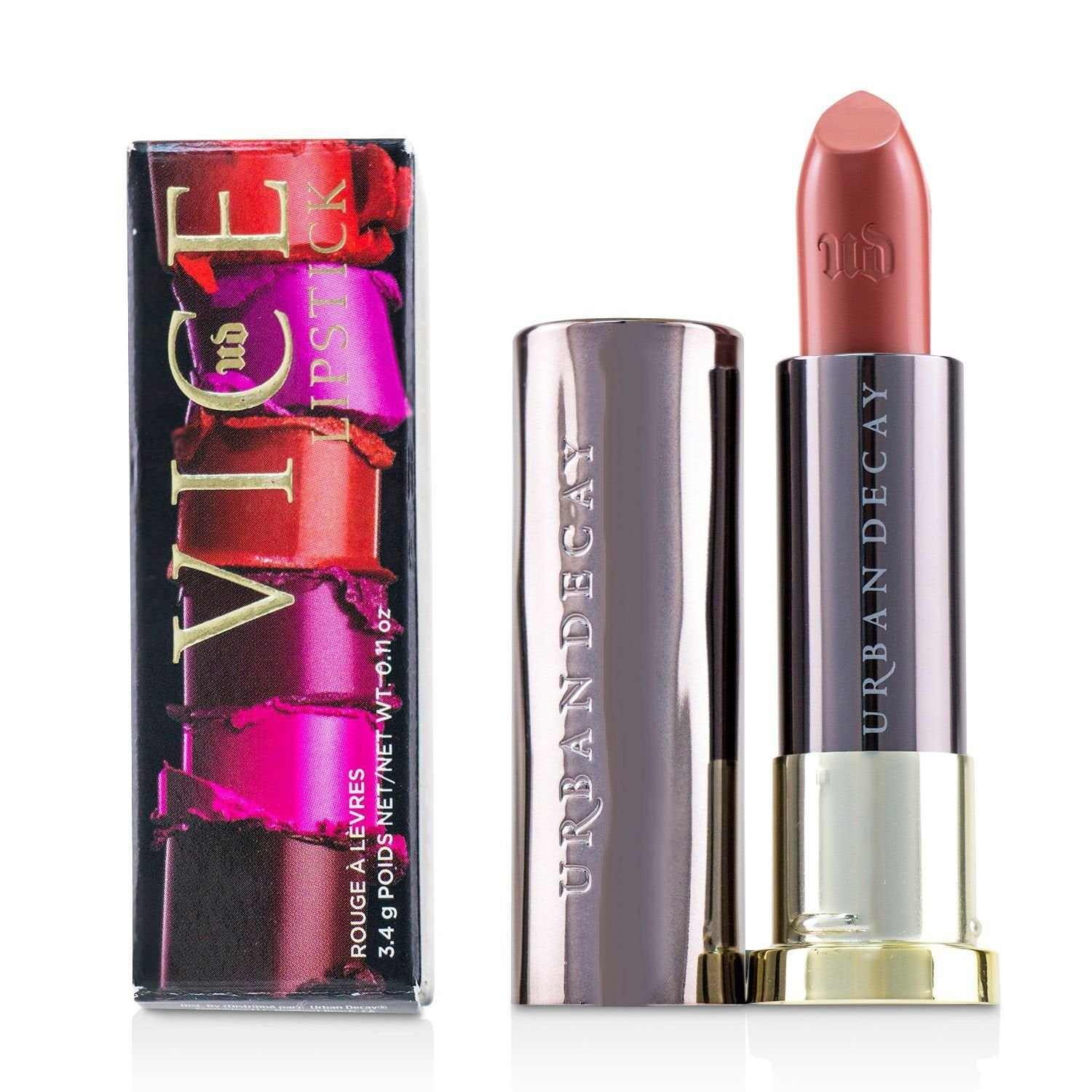 Urban Decay/アーバンディケイ+バイスリップスティック+3.4g/0.11oz+# Hitch Hike (コンフォートマット) ブランドコスメ